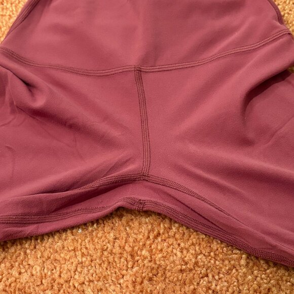 Lululemon Free To Be Tank 4 & Align Crop Leggings 2 Yoga Set Misty Merlot - Picture 7 of 15
